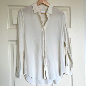 Everlane 100% silk shirt